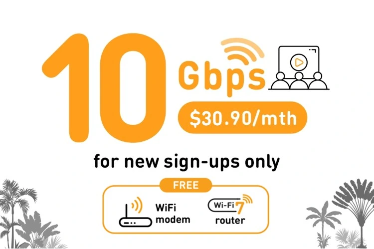 unbeatable 10Gbps deal with WiFi modem & router