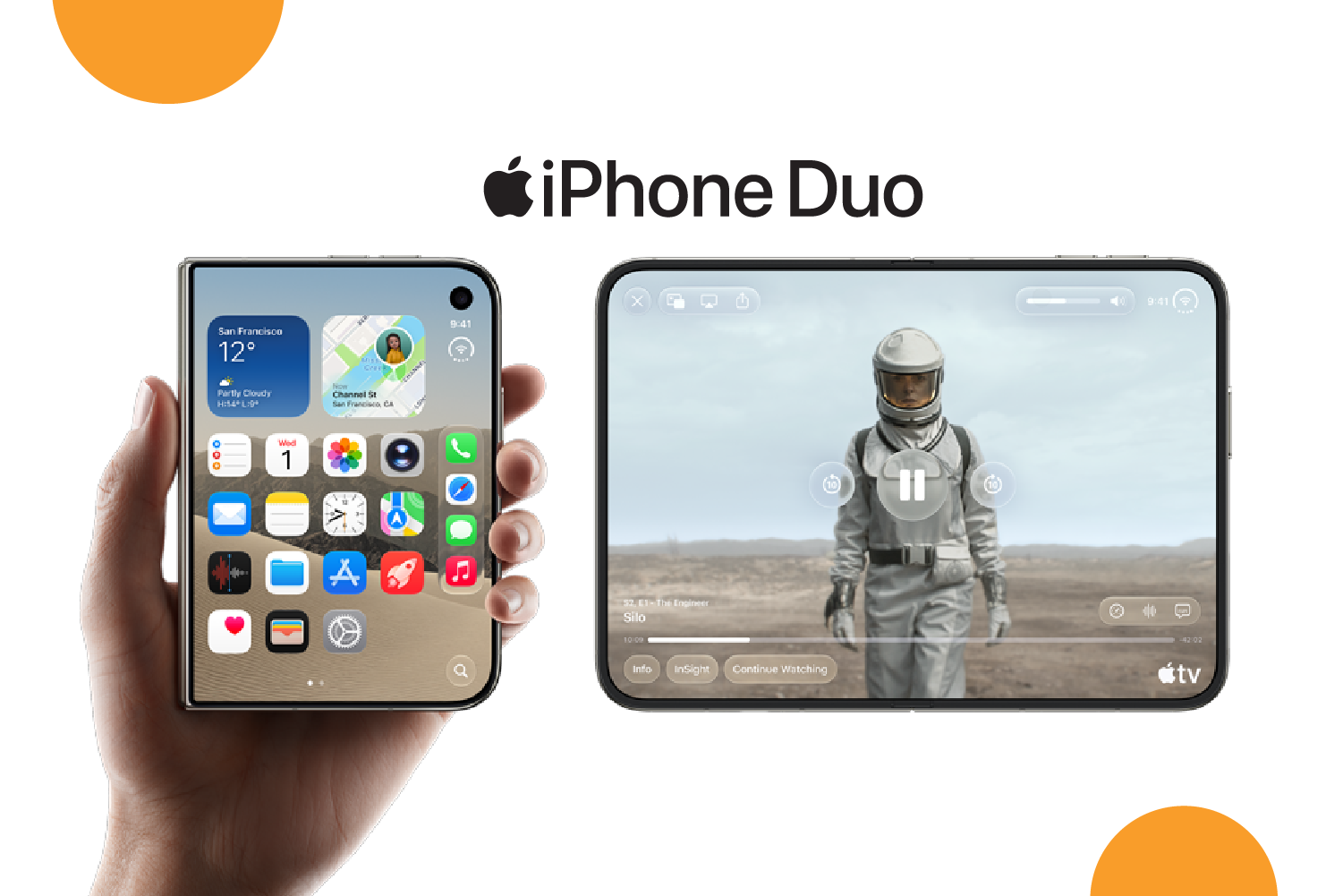 upgrade to the first foldable iPhone​