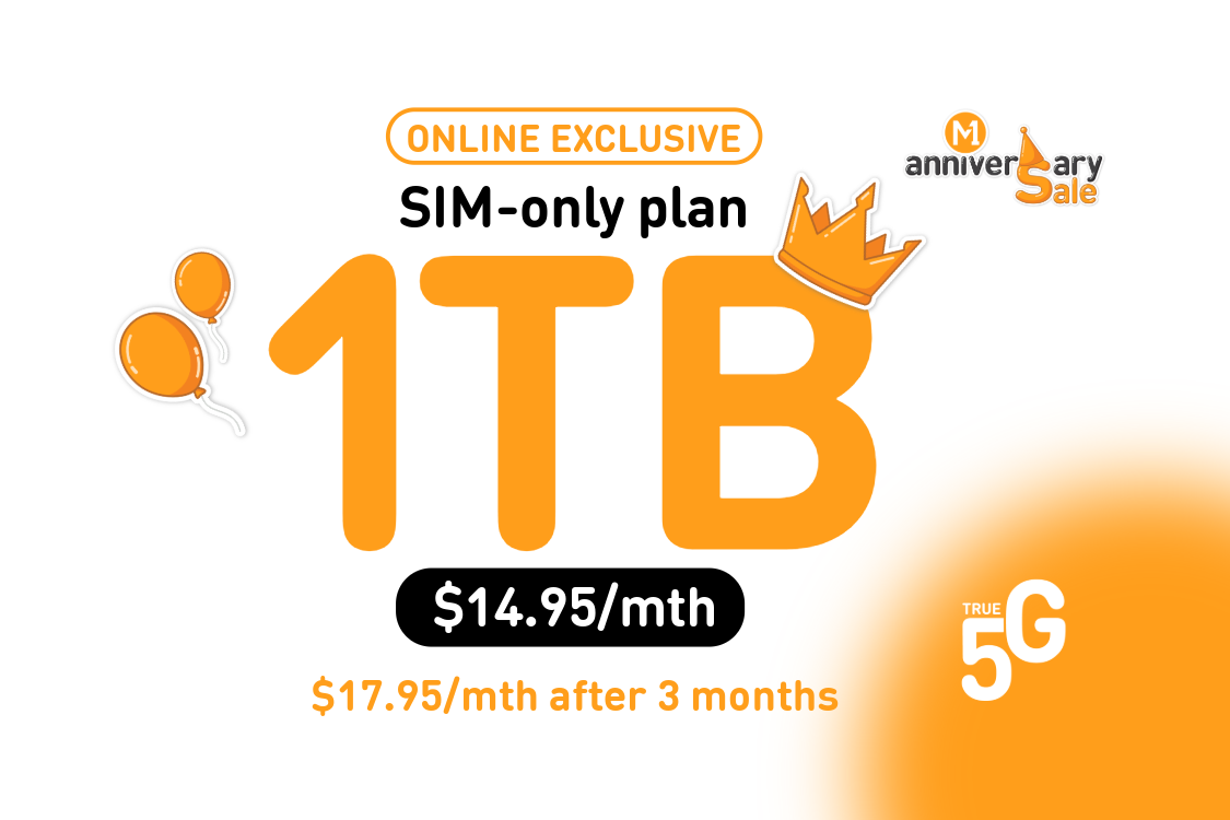 stay ahead of the game with 1TB SIM-only