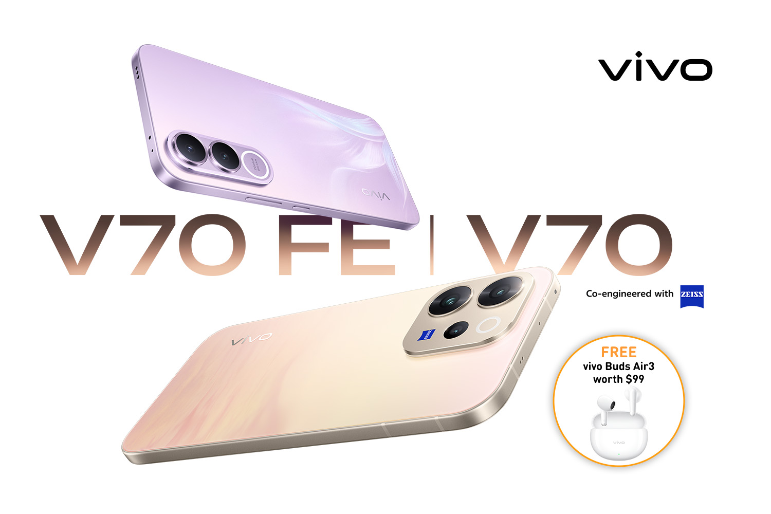 meet the value-packed vivo V70 series